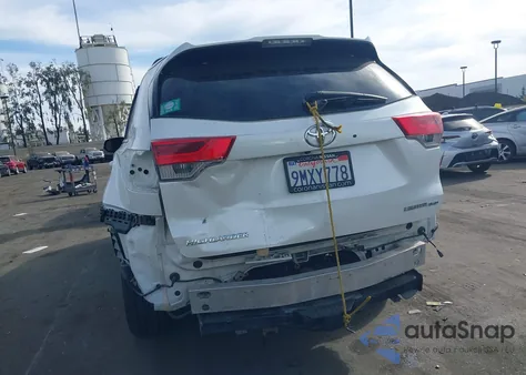 2019 Toyota Highlander Limited Platinum z USA, uszkodzony, nr VIN 5TDDZRFH2KS974930